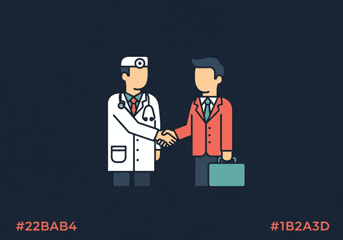 Physician partnering directly with local employers